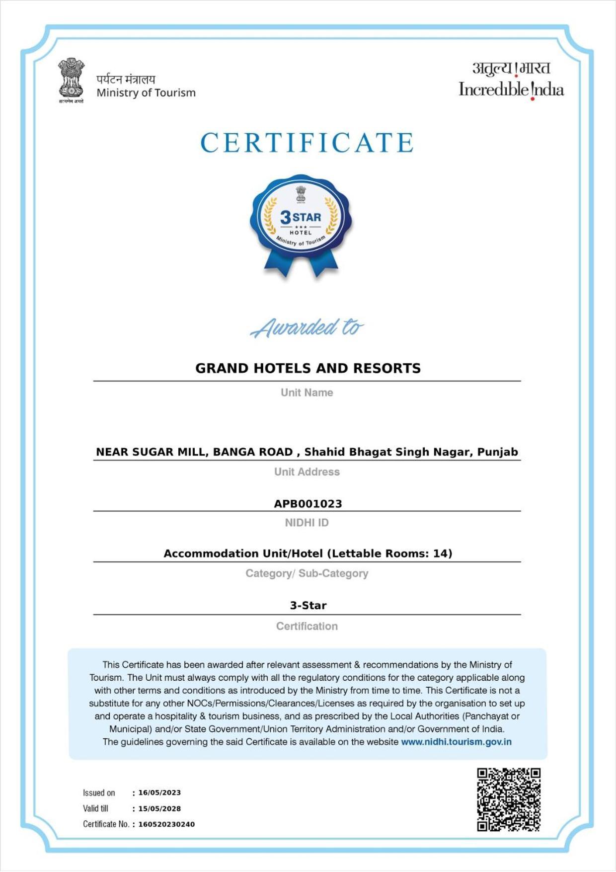 Grand Hotel Nawanshahr Nawashahr Ngoại thất bức ảnh